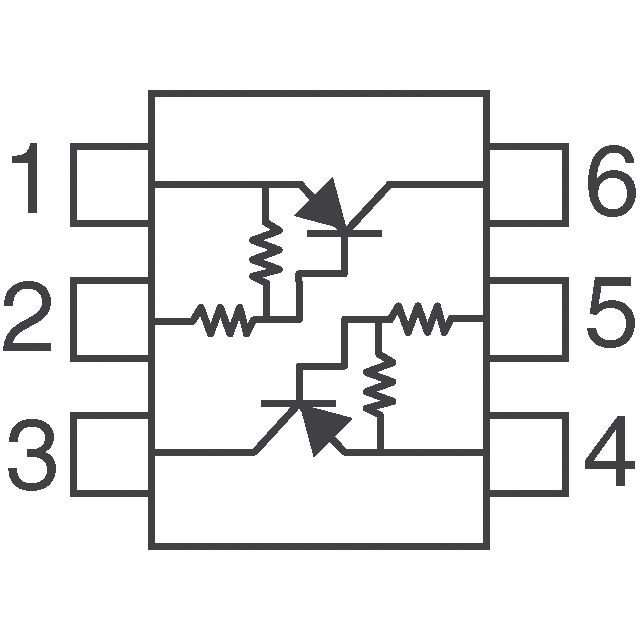 UP0411100L Panasonic Electronic Components  Transistors bipolaires (BJT) - Réseaux pré-polarisés